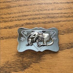 Vintage Bucking Horse Belt Buckle